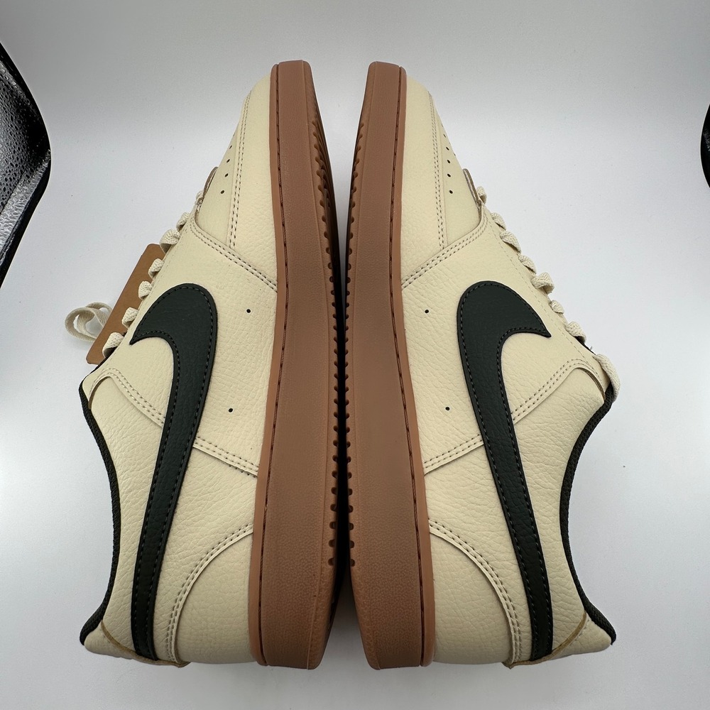 Nike Court Vision Low Shoes Mens 13 Light Khaki Sequoia Gum‎ HV4506-200 NEW - Picture 11 of 12